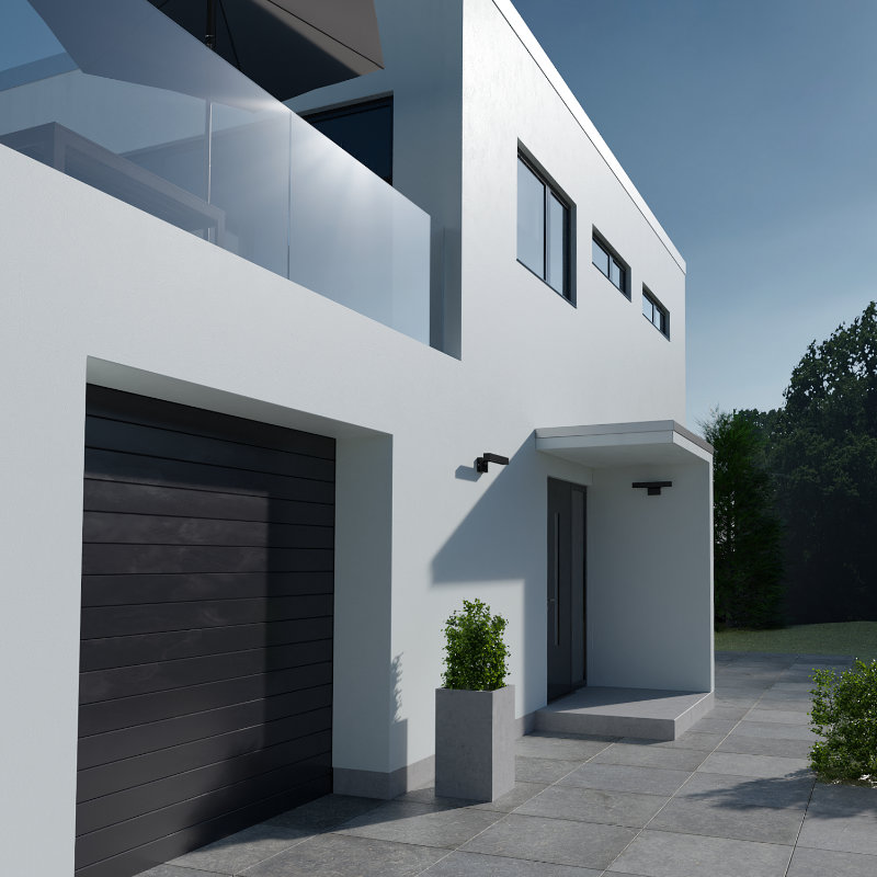 3D eksteriør arkitektur rendering