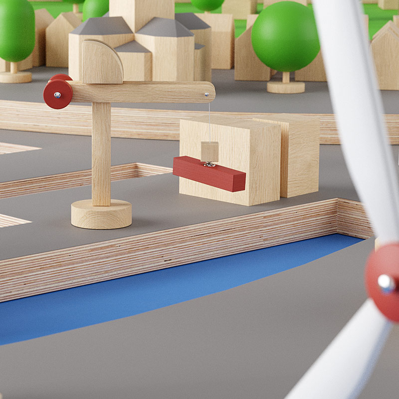 3D rendering af teksture