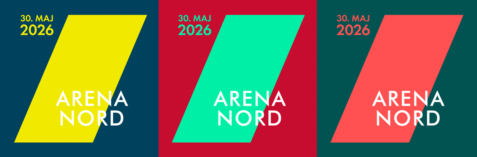 Farvepalette for Arena Nord Designmanual - dynamisk visning