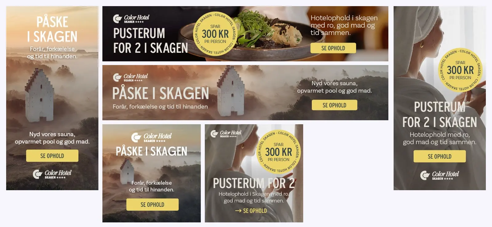 Bannere nyt stil til color hotel skagen