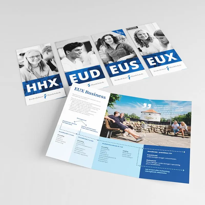 Flyer Frederikshavn Handelsskole