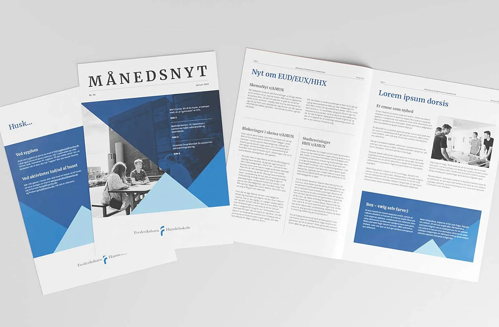 brochure HHX Frederikshavn Handelsskole