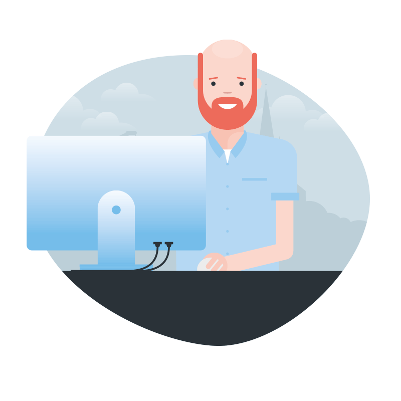 illustration mand