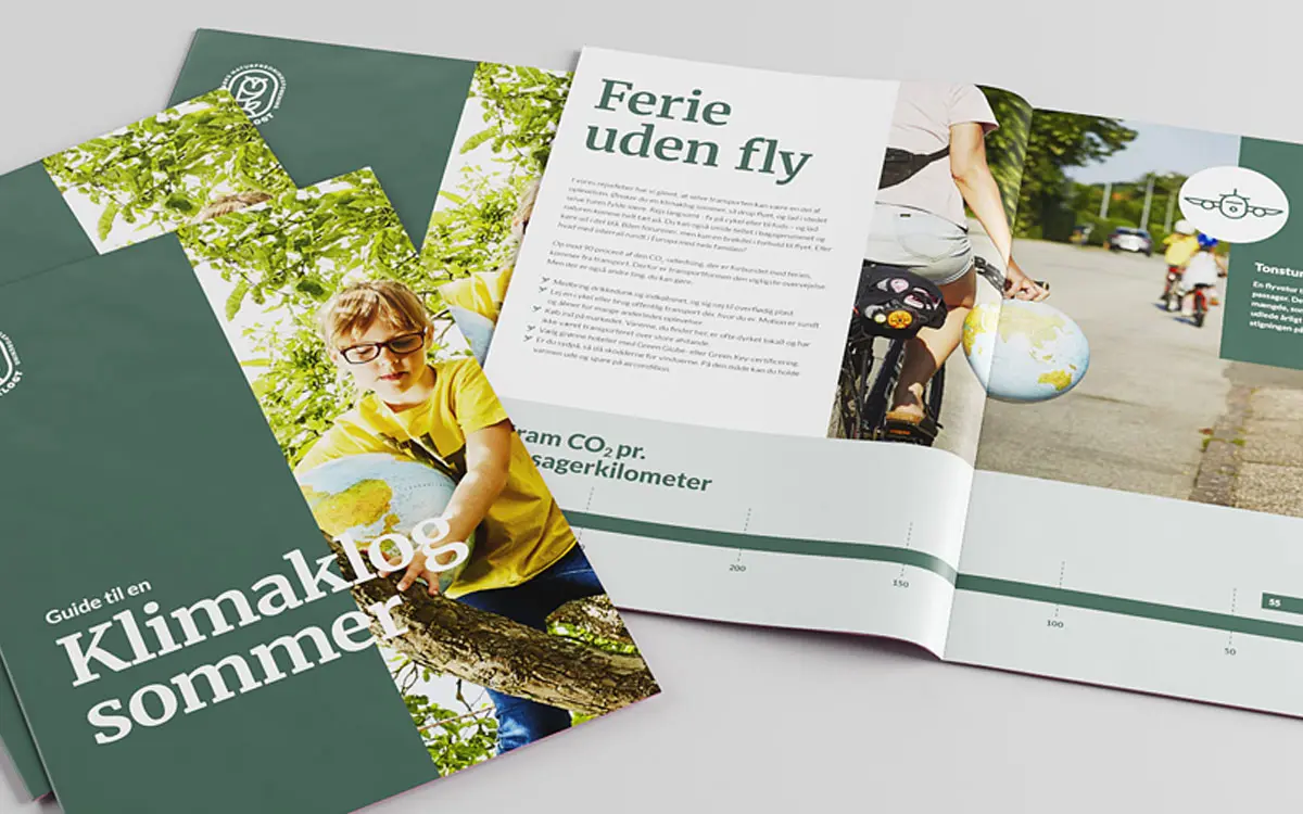 Danmarks Naturfredningsforening forside brochure