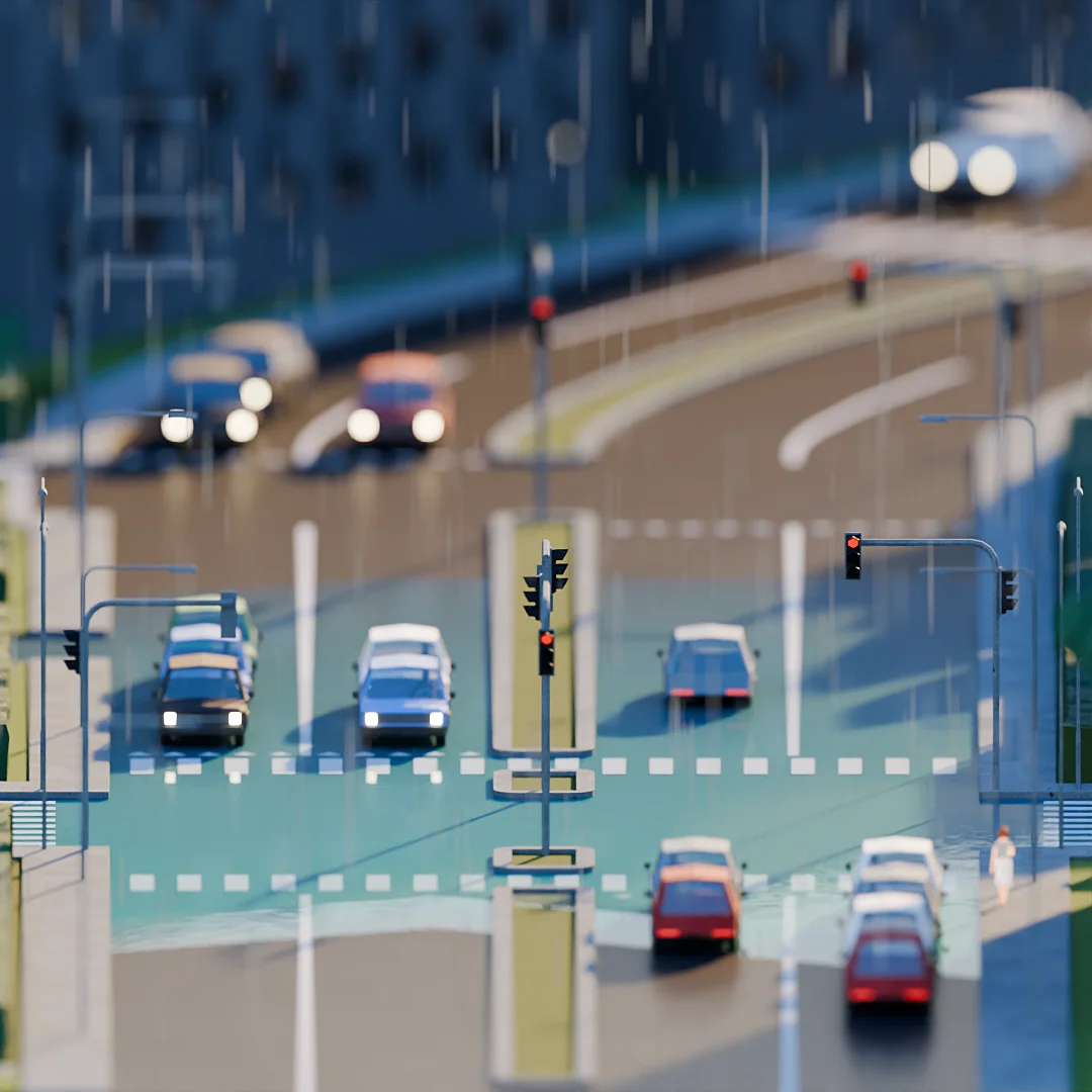 3D visualisering af oversvømmet byrum