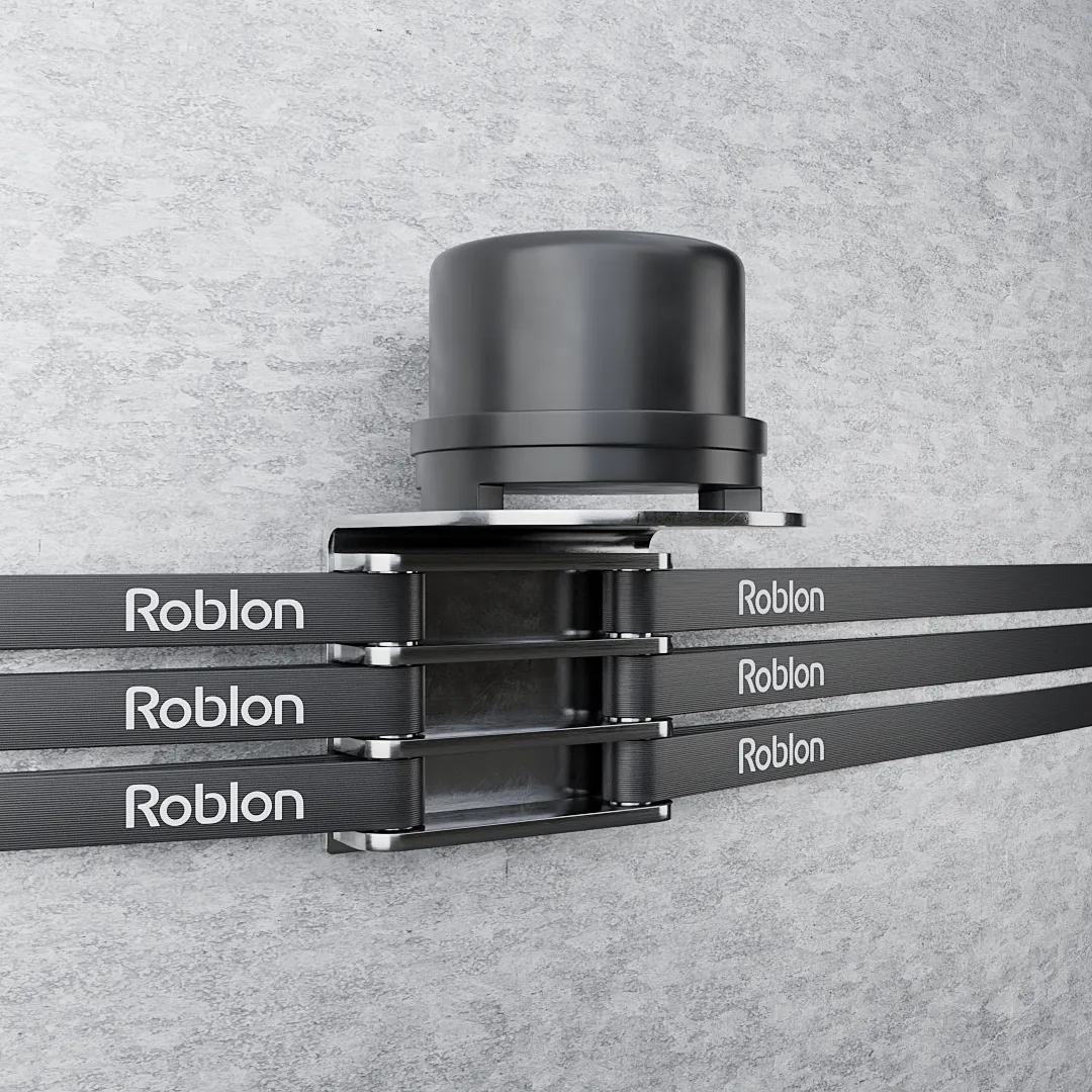 roblon straps fastgør sirene på produkt