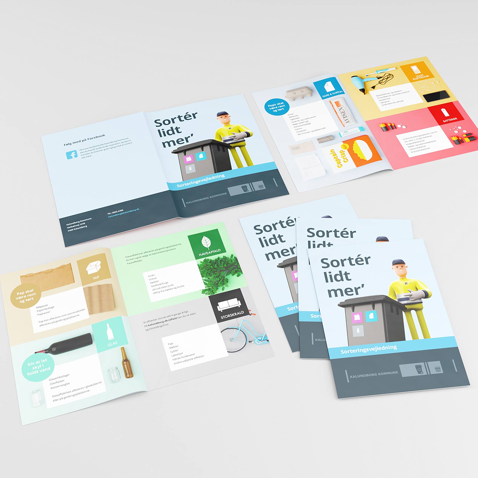 sorteringsvejledning 3D mockup